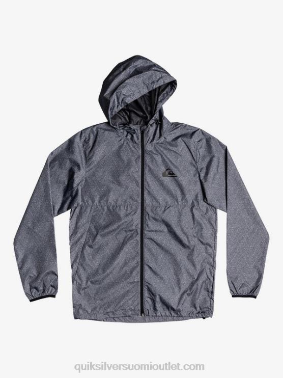 Quiksilver D6JJ1011 miehet tummanharmaa kanerva jokapäiväinen tuulitakki