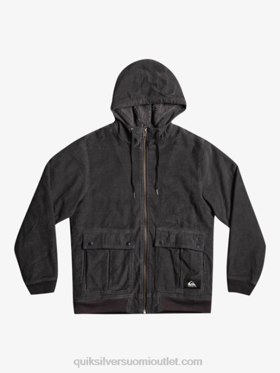 Quiksilver D6JJ1558 miehet asfaltti kolminkertainen vakosamettitakki