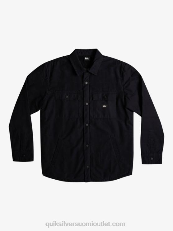 Quiksilver D6JJ1568 miehet musta downrail canvas-hore takki
