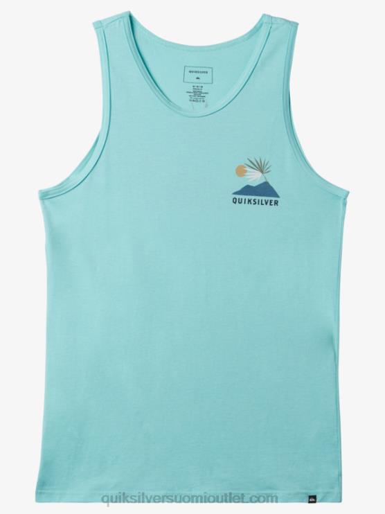 Quiksilver D6JJ126 miehet enkelin sininen uuden heimon tankki