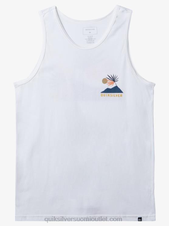 Quiksilver D6JJ127 miehet valkoinen uuden heimon tankki