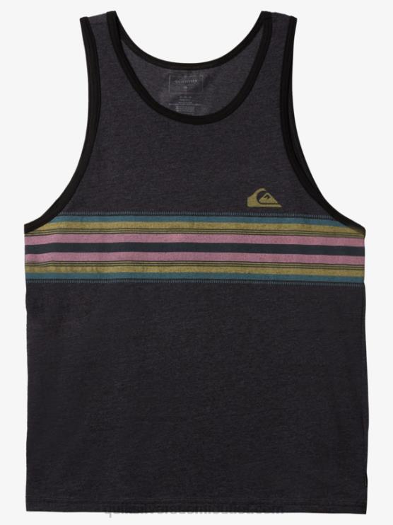 Quiksilver D6JJ1337 miehet hiilen kanerva virtaviivainen tankki-t-paita