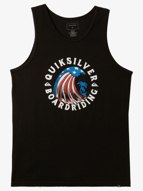 Quiksilver D6JJ155 miehet musta aaltosäiliön koti