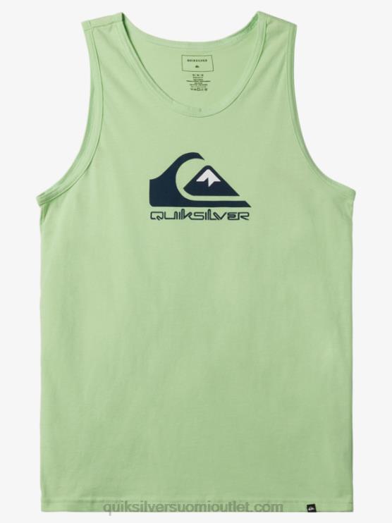 Quiksilver D6JJ264 miehet paratiisin vihreä iso logosäiliö