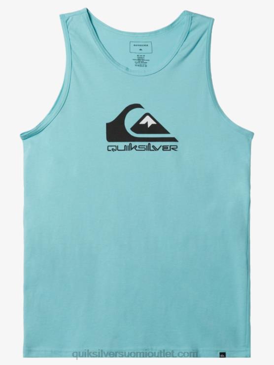 Quiksilver D6JJ265 miehet enkelin sininen iso logosäiliö