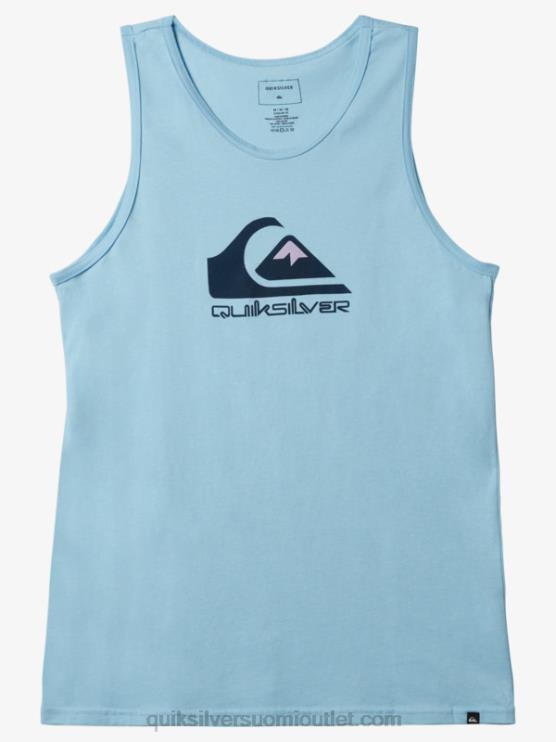 Quiksilver D6JJ268 miehet taivaansininen iso logosäiliö