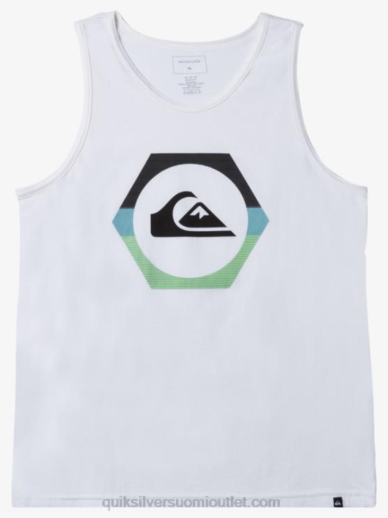 Quiksilver D6JJ429 miehet valkoinen muodonmuutossäiliö