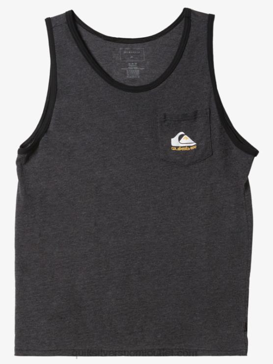 Quiksilver D6JJ555 miehet hiilen kanerva omni pocket tank t-paita