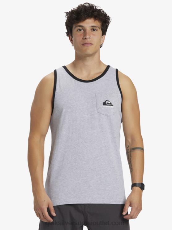 Quiksilver D6JJ556 miehet urheilullinen kanerva omni pocket tank t-paita