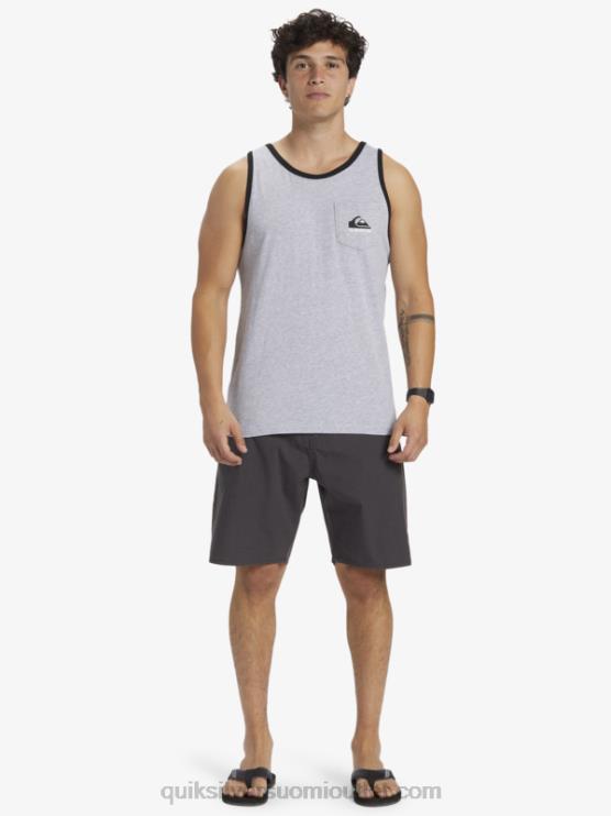 Quiksilver D6JJ556 miehet urheilullinen kanerva omni pocket tank t-paita