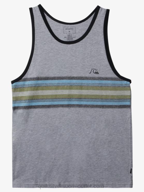 Quiksilver D6JJ704 miehet urheilullinen kanerva jokapäiväinen raidasäiliö