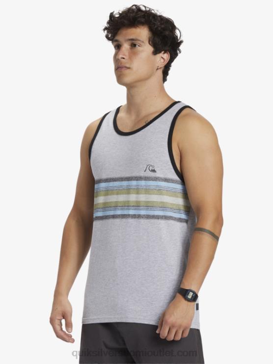 Quiksilver D6JJ704 miehet urheilullinen kanerva jokapäiväinen raidasäiliö