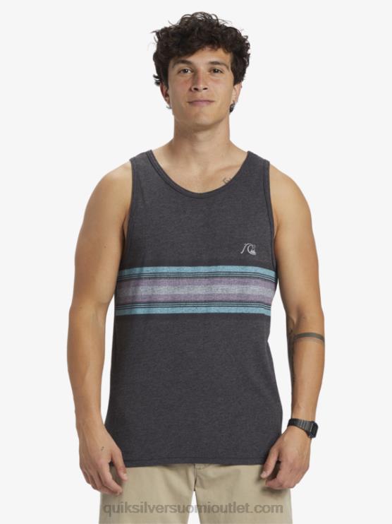 Quiksilver D6JJ705 miehet hiilen kanerva jokapäiväinen raidasäiliö