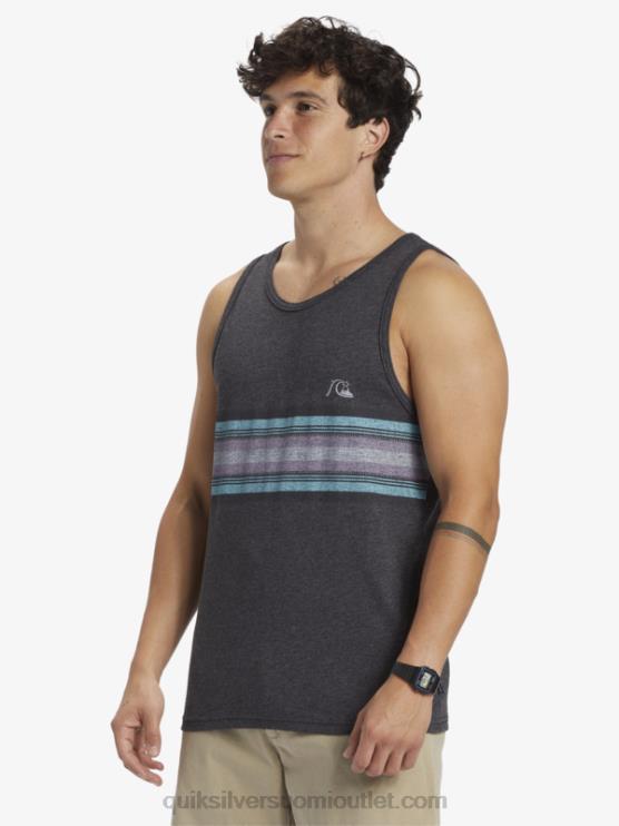 Quiksilver D6JJ705 miehet hiilen kanerva jokapäiväinen raidasäiliö