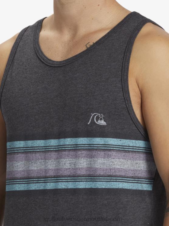 Quiksilver D6JJ705 miehet hiilen kanerva jokapäiväinen raidasäiliö