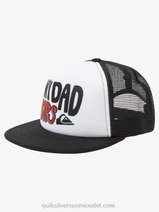 Quiksilver D6JJ2036 pojat valkoinen 2-7 kaupungin sankarin kuorma-auton hattu