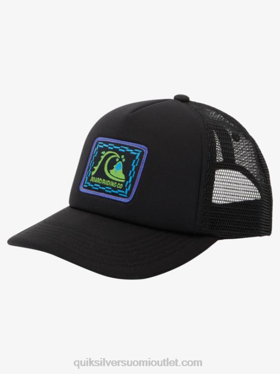Quiksilver D6JJ2045 pojat musta 8-16 Sneaky Peak Snapback -hattu