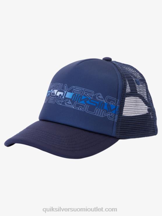 Quiksilver D6JJ2204 pojat laivasto bleiseri 2-7 buzzard coop kuorma-auton hattu