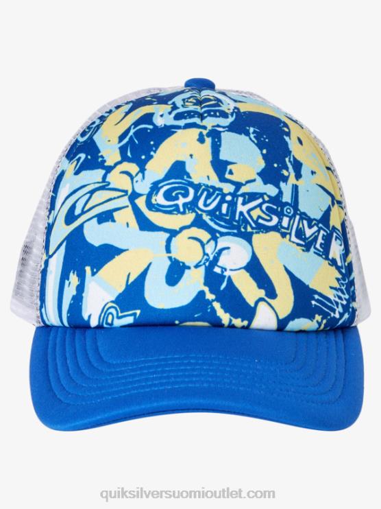 Quiksilver D6JJ2205 pojat snorkkelin sininen 2-7 buzzard coop kuorma-auton hattu