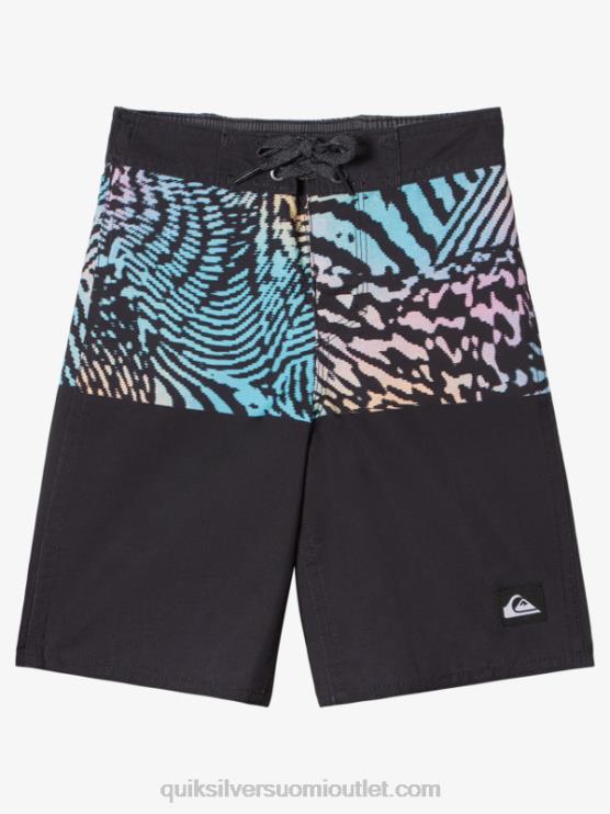 Quiksilver D6JJ1893 pojat musta 2-7 jokapäiväistä jako 14 boardshortsit