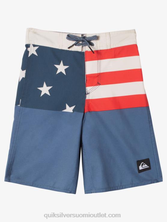 Quiksilver D6JJ1894 pojat keskiyön laivasto 2-7 jokapäiväistä jako 14 boardshortsit
