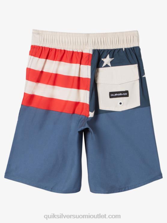 Quiksilver D6JJ1894 pojat keskiyön laivasto 2-7 jokapäiväistä jako 14 boardshortsit
