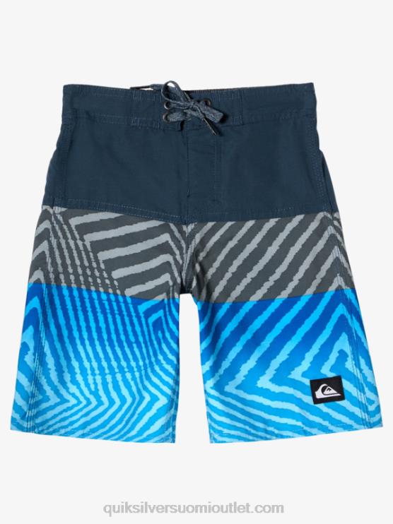 Quiksilver D6JJ1898 pojat keskiyön laivasto 2-7 päivittäistä paneelia 14 boardshortseja