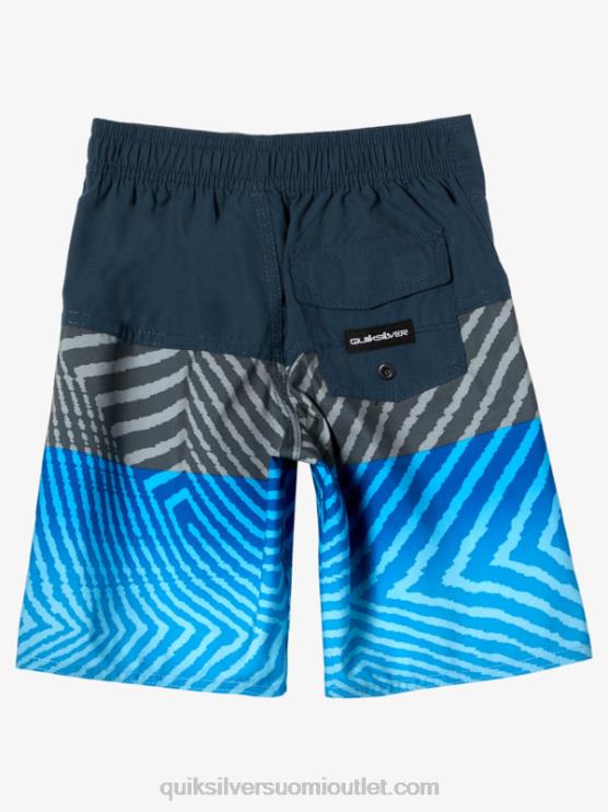 Quiksilver D6JJ1898 pojat keskiyön laivasto 2-7 päivittäistä paneelia 14 boardshortseja