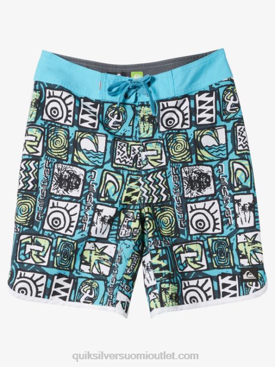 Quiksilver D6JJ1901 pojat joen sininen 8-16 jokapäiväinen kampasimpukka 17 lautashortsit