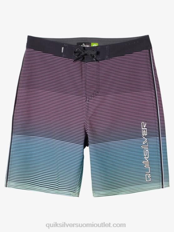 Quiksilver D6JJ1909 pojat moonlite mauve 8-16 surfsilk massiiviset 17 boardshortsit