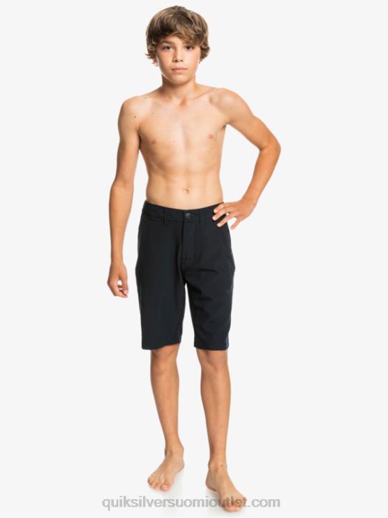 Quiksilver D6JJ1933 pojat musta 8-16 ocean Union 19 sammakkoeläinshortsit