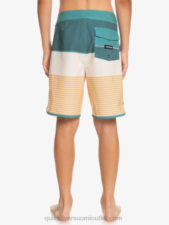 Quiksilver D6JJ1985 pojat vehnä 8-16 surfsilk tijuana 17 boardshortsit