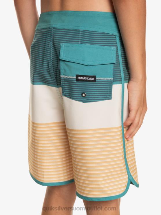 Quiksilver D6JJ1985 pojat vehnä 8-16 surfsilk tijuana 17 boardshortsit