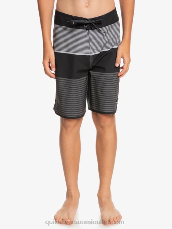 Quiksilver D6JJ1987 pojat musta 8-16 surfsilk tijuana 17 boardshortsit