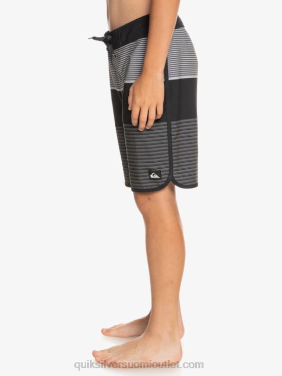 Quiksilver D6JJ1987 pojat musta 8-16 surfsilk tijuana 17 boardshortsit