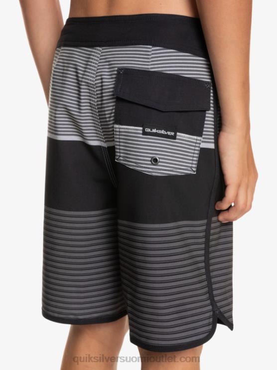 Quiksilver D6JJ1987 pojat musta 8-16 surfsilk tijuana 17 boardshortsit