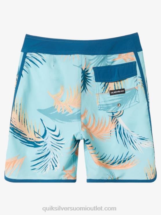 Quiksilver D6JJ2019 pojat marokon sininen 8-16 surfsilkki kampasimpukka 17 boardshortsit