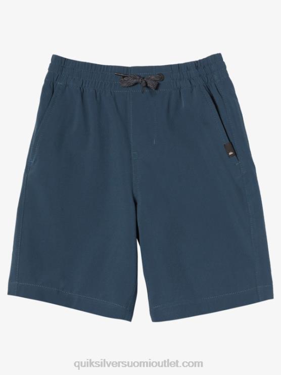 Quiksilver D6JJ2056 pojat keskiyön laivasto 2-7 ocean elastiset 14 sammakkoeläinshortsit