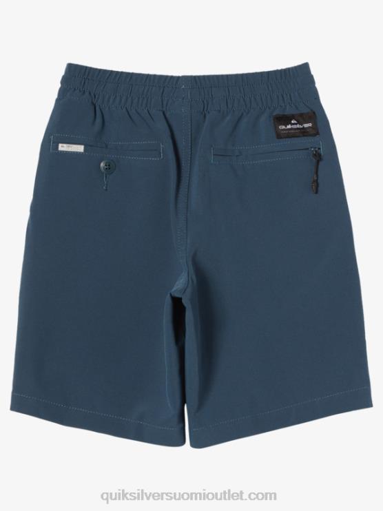 Quiksilver D6JJ2056 pojat keskiyön laivasto 2-7 ocean elastiset 14 sammakkoeläinshortsit
