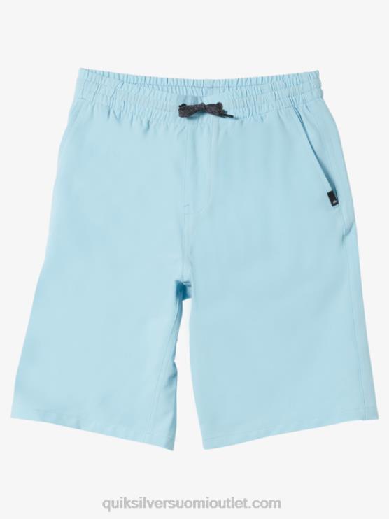 Quiksilver D6JJ2068 pojat taivaansininen 8-16 ocean elastiset 18 sammakkoeläinshortsit
