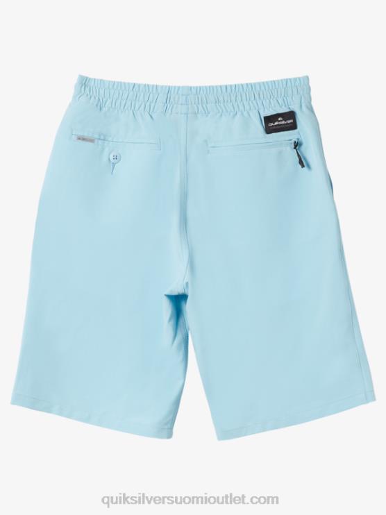 Quiksilver D6JJ2068 pojat taivaansininen 8-16 ocean elastiset 18 sammakkoeläinshortsit