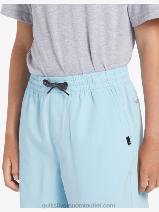 Quiksilver D6JJ2068 pojat taivaansininen 8-16 ocean elastiset 18 sammakkoeläinshortsit