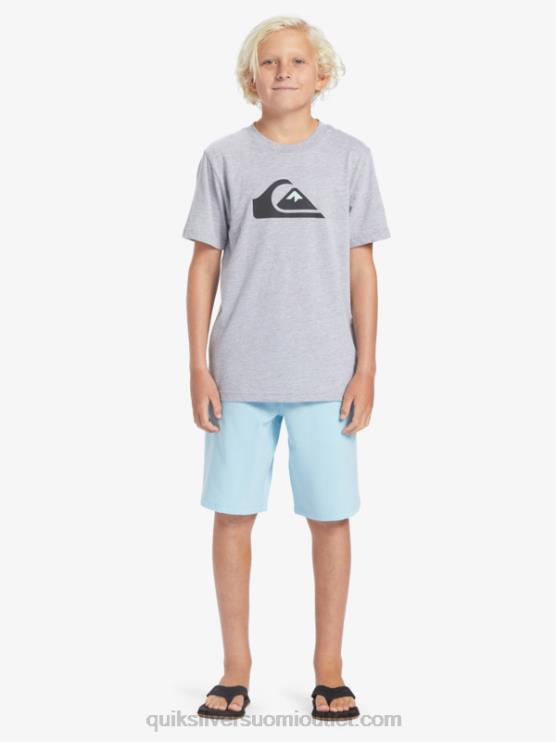 Quiksilver D6JJ2068 pojat taivaansininen 8-16 ocean elastiset 18 sammakkoeläinshortsit