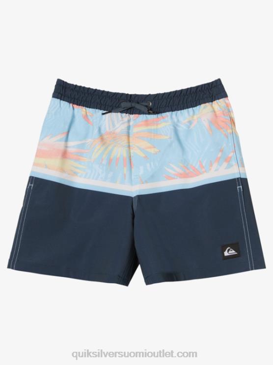Quiksilver D6JJ2142 pojat keskiyön laivasto 8-16 surfsilk divisioona vl 14 lentopalloa