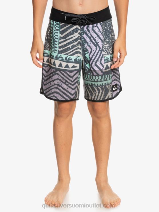 Quiksilver D6JJ2147 pojat keskiyön laivasto 8-16 highlite kampasimpukka 16 boardshortsit