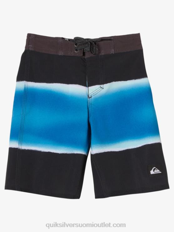 Quiksilver D6JJ2179 pojat musta 2-7 surfsilk air brush 14 boardshortsit
