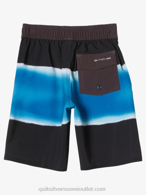 Quiksilver D6JJ2179 pojat musta 2-7 surfsilk air brush 14 boardshortsit