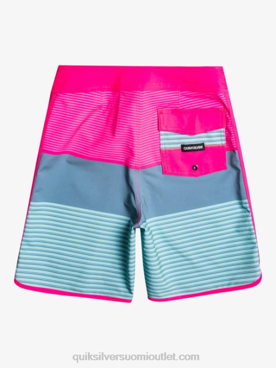 Quiksilver D6JJ2268 pojat vaaleanpunainen glo 8-16 surfsilk tijuana yth 17 boardshort
