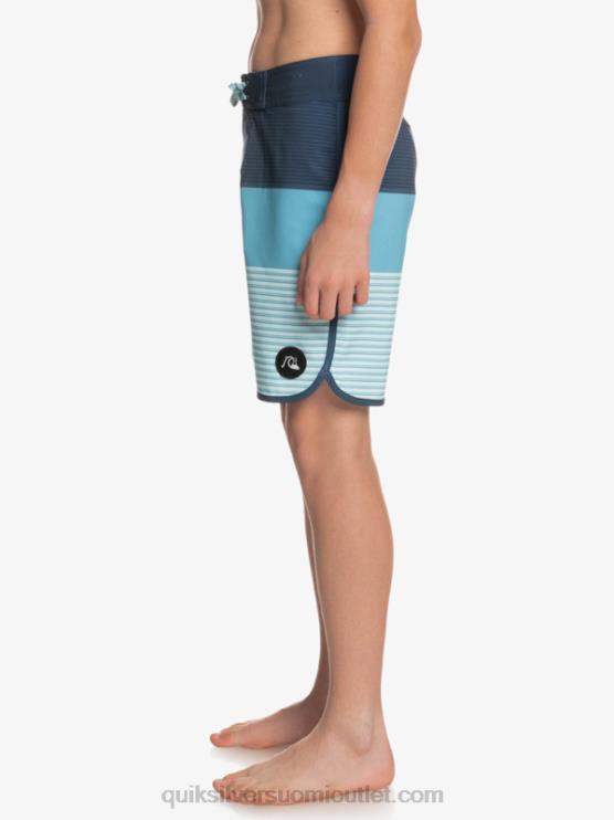 Quiksilver D6JJ2269 pojat merkki sininen 8-16 surfsilk tijuana yth 17 boardshort