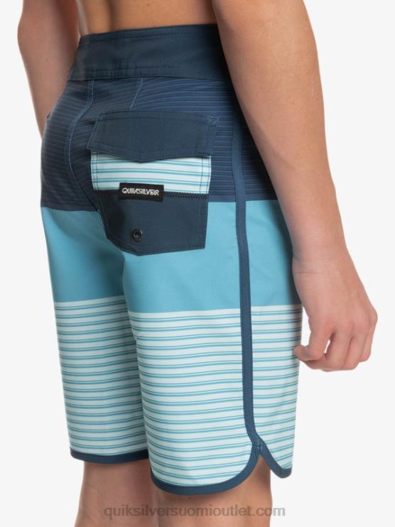 Quiksilver D6JJ2269 pojat merkki sininen 8-16 surfsilk tijuana yth 17 boardshort